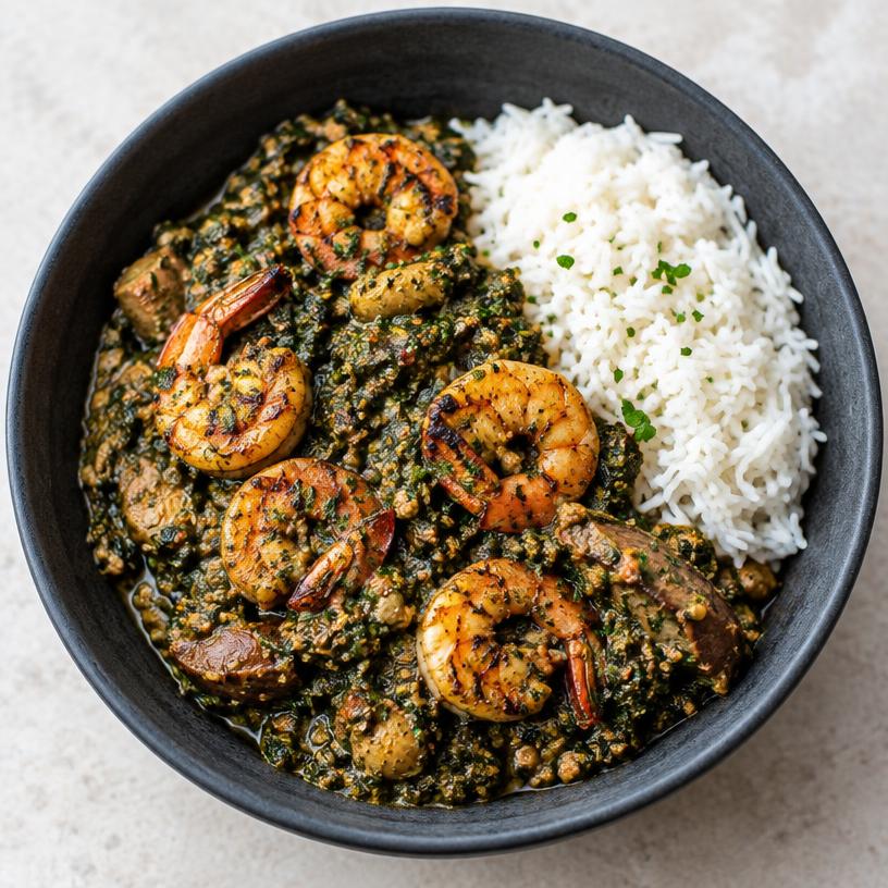Ndolé dish from a RyteNow partner